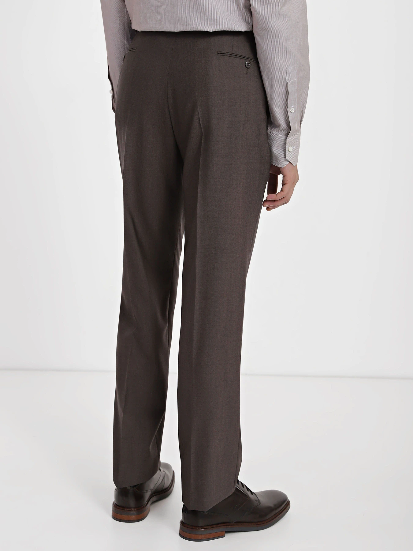 Брюки Zegna модель TR8567_Коричневий Брюки Zegna модель TR8567_Коричневий Фото