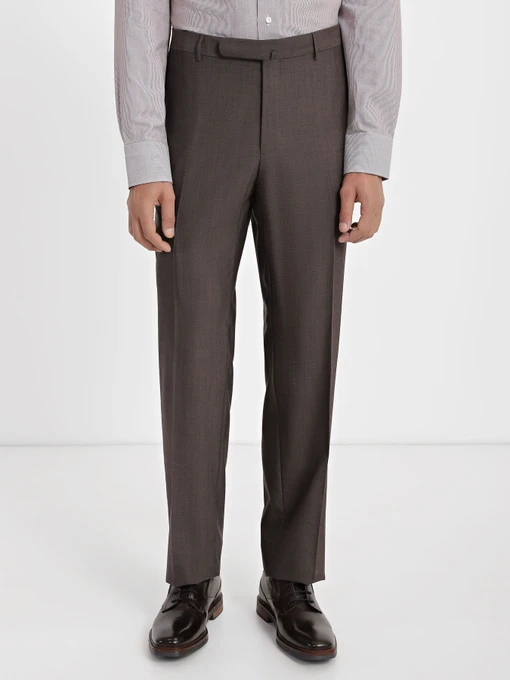 Брюки Zegna модель TR8567_Коричневий Фото