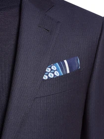 Шарфи та хустки Zegna модель AC309313_Синій Фото