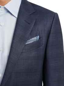 Шарфи та хустки Zegna модель AC310354_Синій Фото