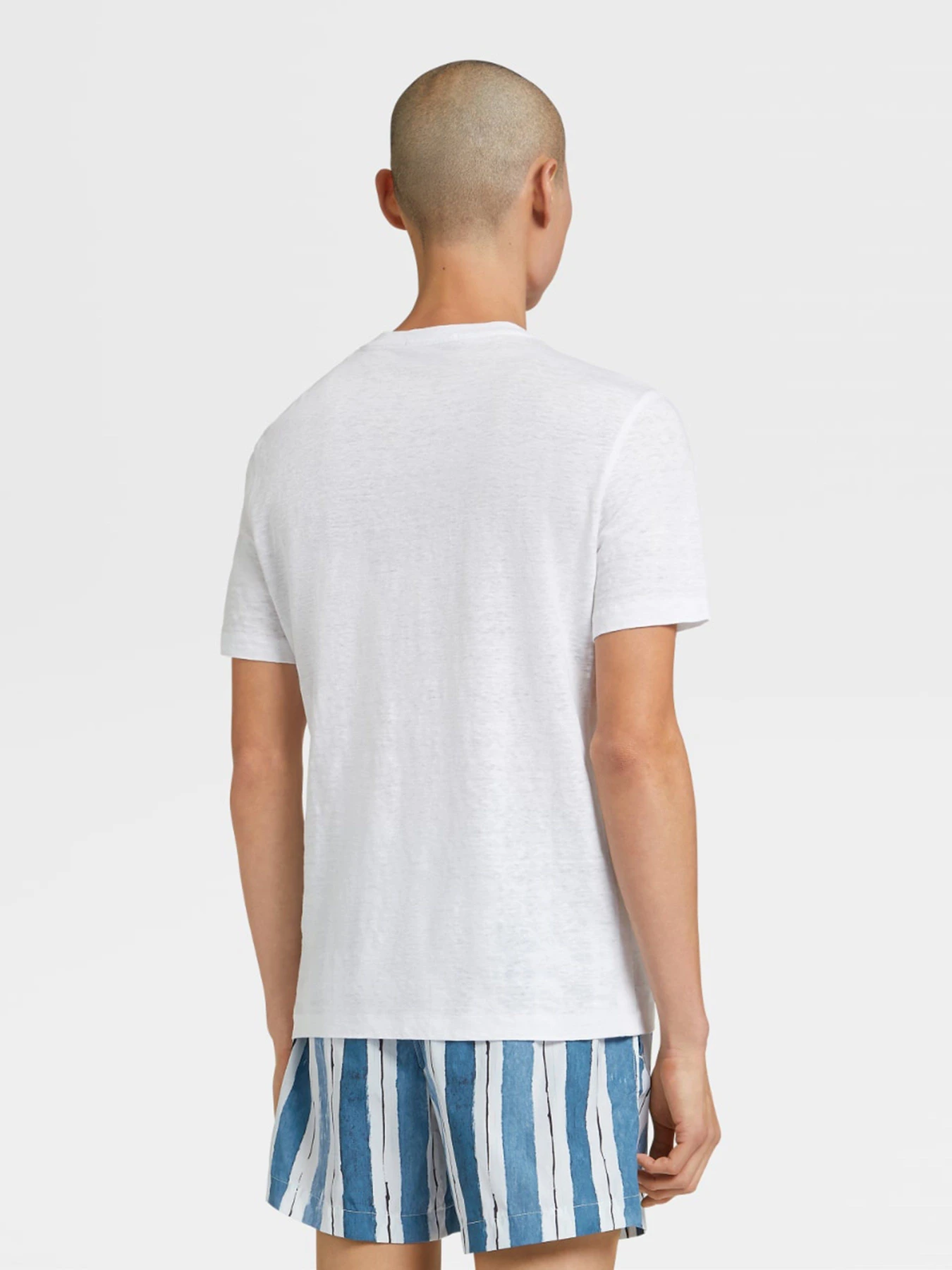 Футболки и поло Zegna модель KN312667_Білий Футболки и поло Zegna модель KN312667_Білий Фото