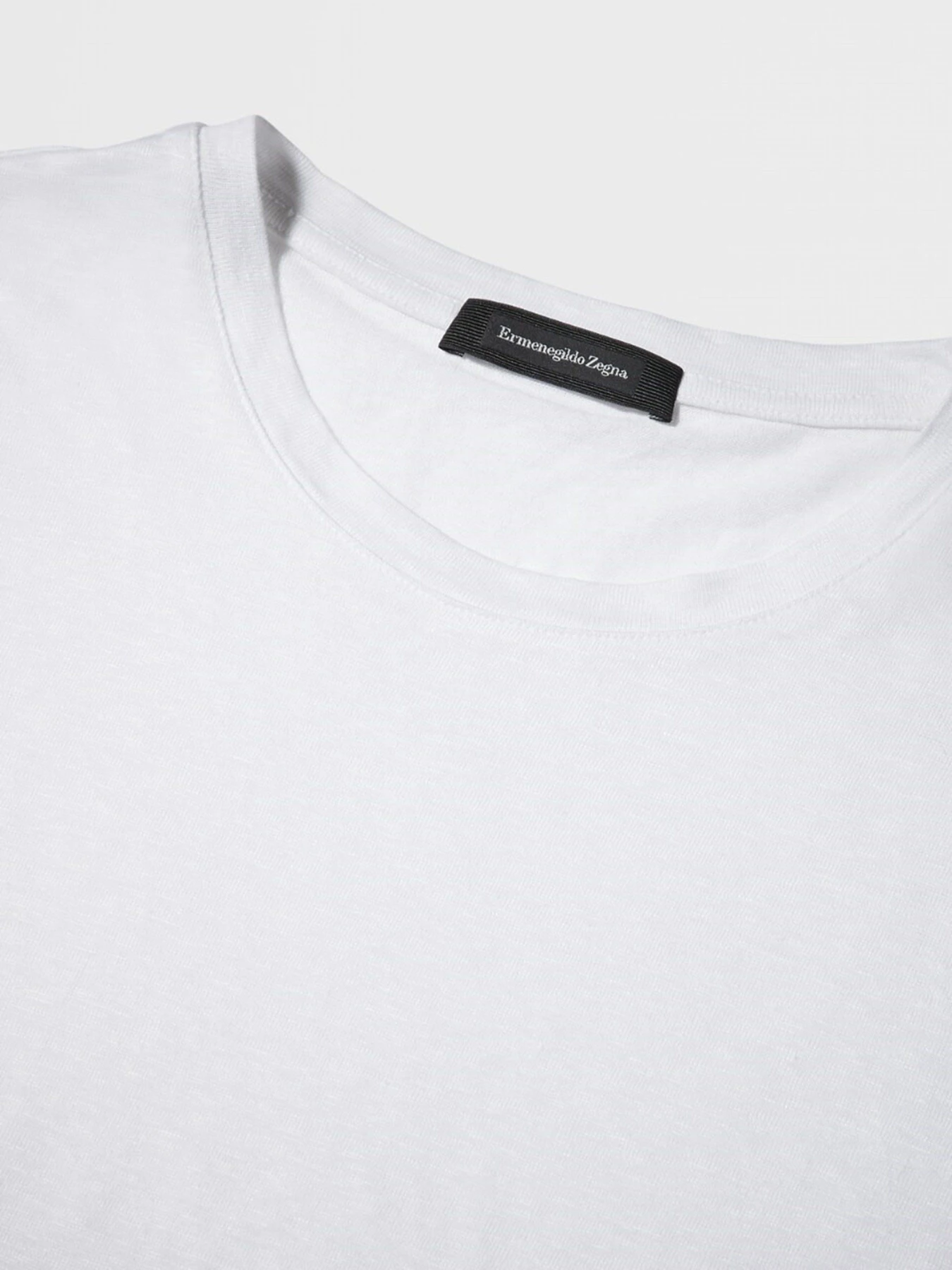 Футболки и поло Zegna модель KN312667_Білий Футболки и поло Zegna модель KN312667_Білий Фото
