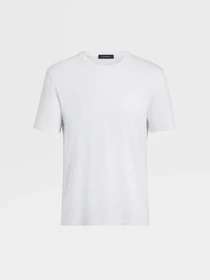 Футболки и поло Zegna модель KN312667_Білий Фото