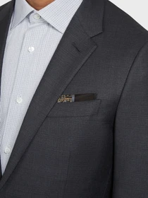 Шарфи та хустки Zegna модель AC311457_Коричневий/Чорний Фото