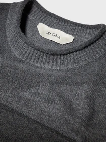 Свитры и кардиганы Zegna модель KN313002_Сірий Фото