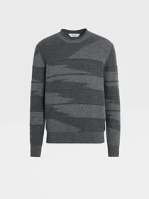 Свитры и кардиганы Zegna модель KN313002_Сірий Фото