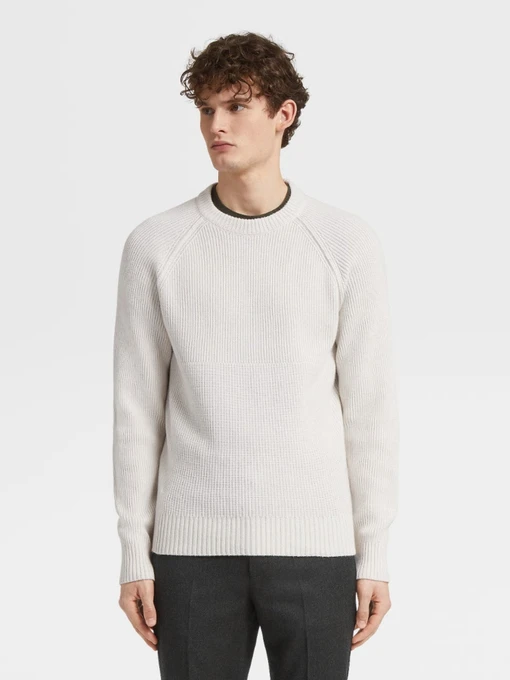 Свитры и кардиганы Zegna модель KN313461_Бежевий Фото