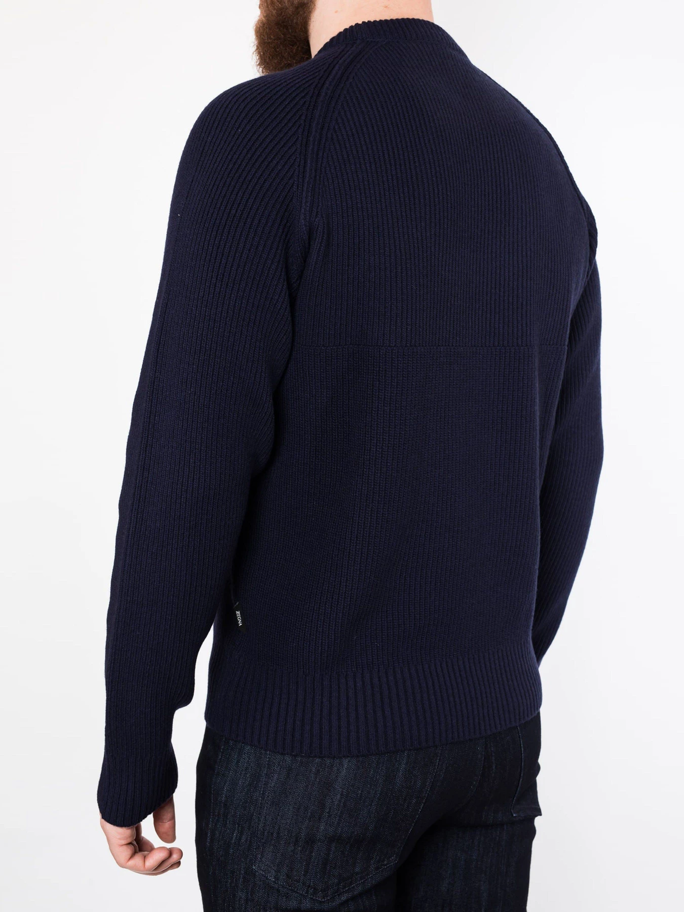 Свитры и кардиганы Zegna модель KN313462_Синій Свитры и кардиганы Zegna модель KN313462_Синій Фото