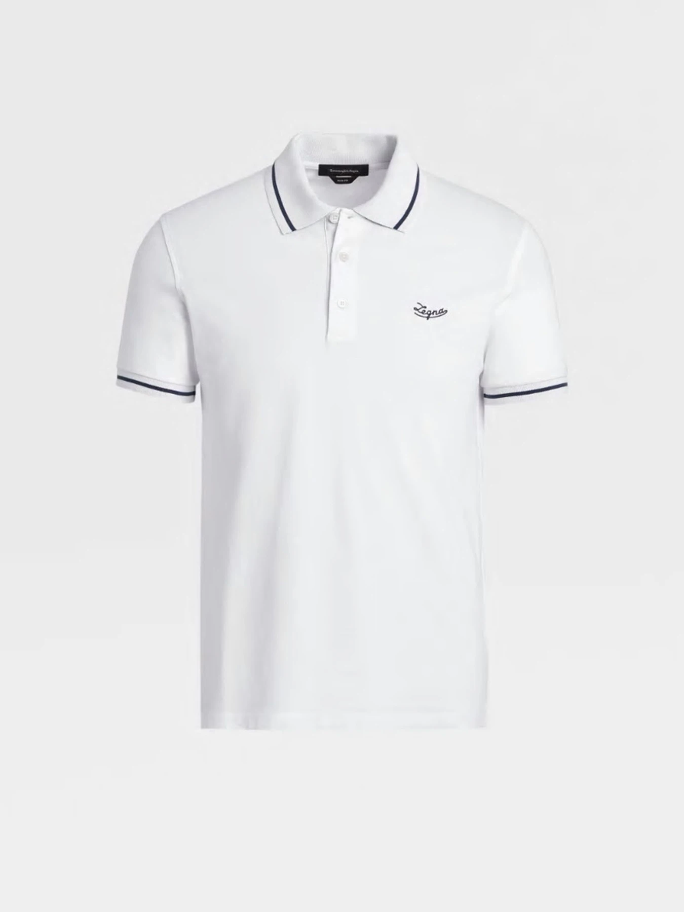 Футболки и поло Zegna модель KN313836_Білий Футболки и поло Zegna модель KN313836_Білий Фото
