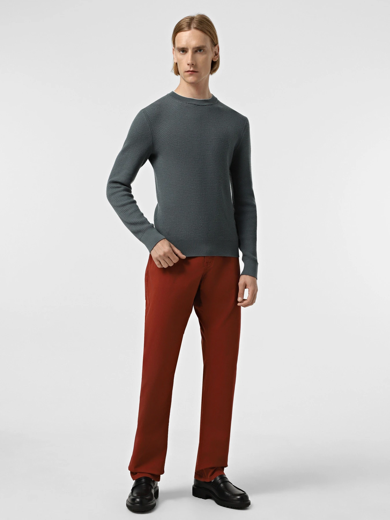 Свитры и кардиганы Zegna модель KN313924_Морська хвиля Свитры и кардиганы Zegna модель KN313924_Морська хвиля Фото
