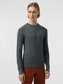 Свитры и кардиганы Zegna модель KN313924_Морська хвиля Фото