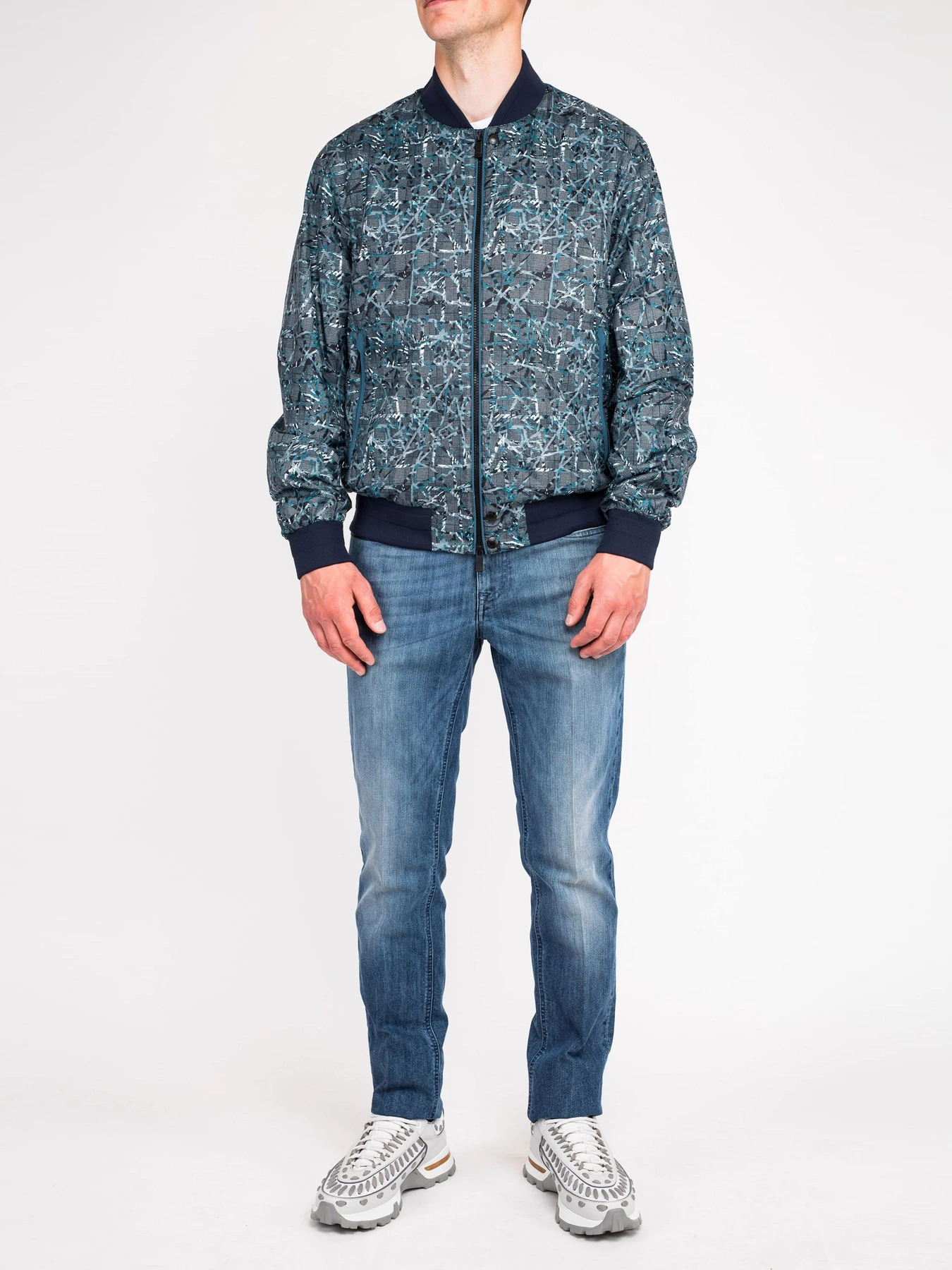 Куртки та дублянки Zegna модель OU312372_Синій Куртки та дублянки Zegna модель OU312372_Синій Фото