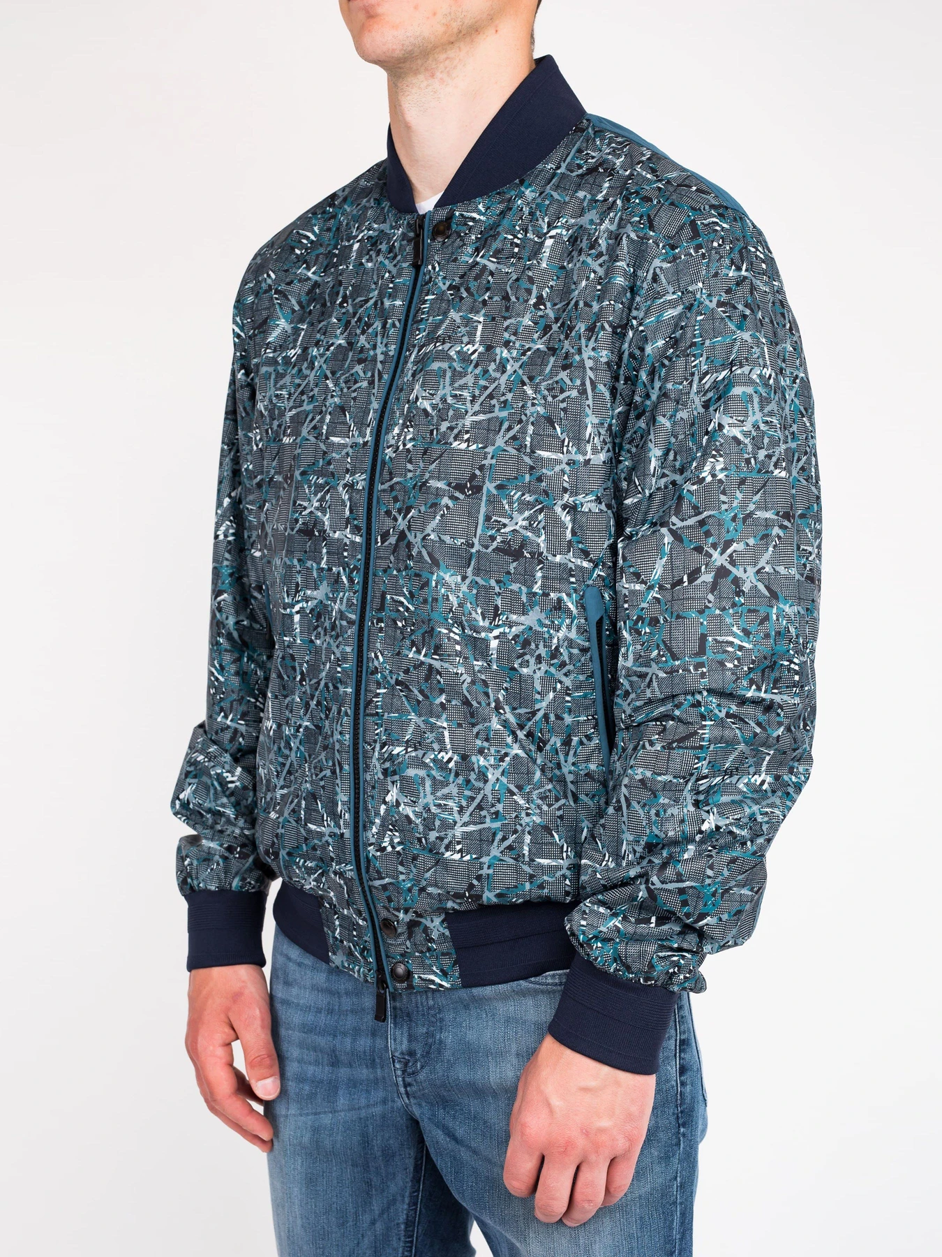 Куртки та дублянки Zegna модель OU312372_Синій Куртки та дублянки Zegna модель OU312372_Синій Фото