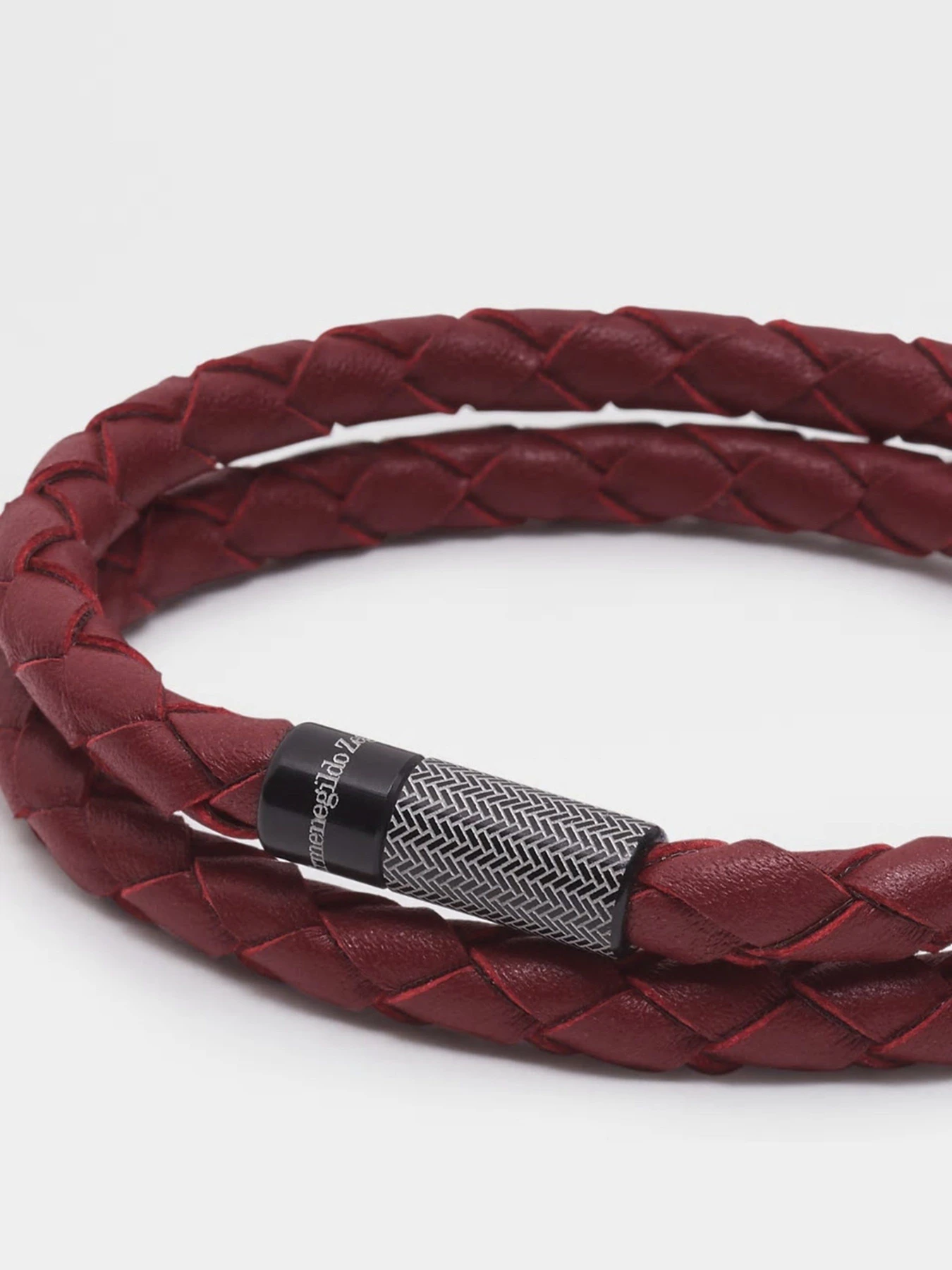 Кожаные Zegna модель BU313495_Червоний Фото