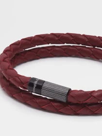 Кожаные Zegna модель BU313495_Червоний Фото