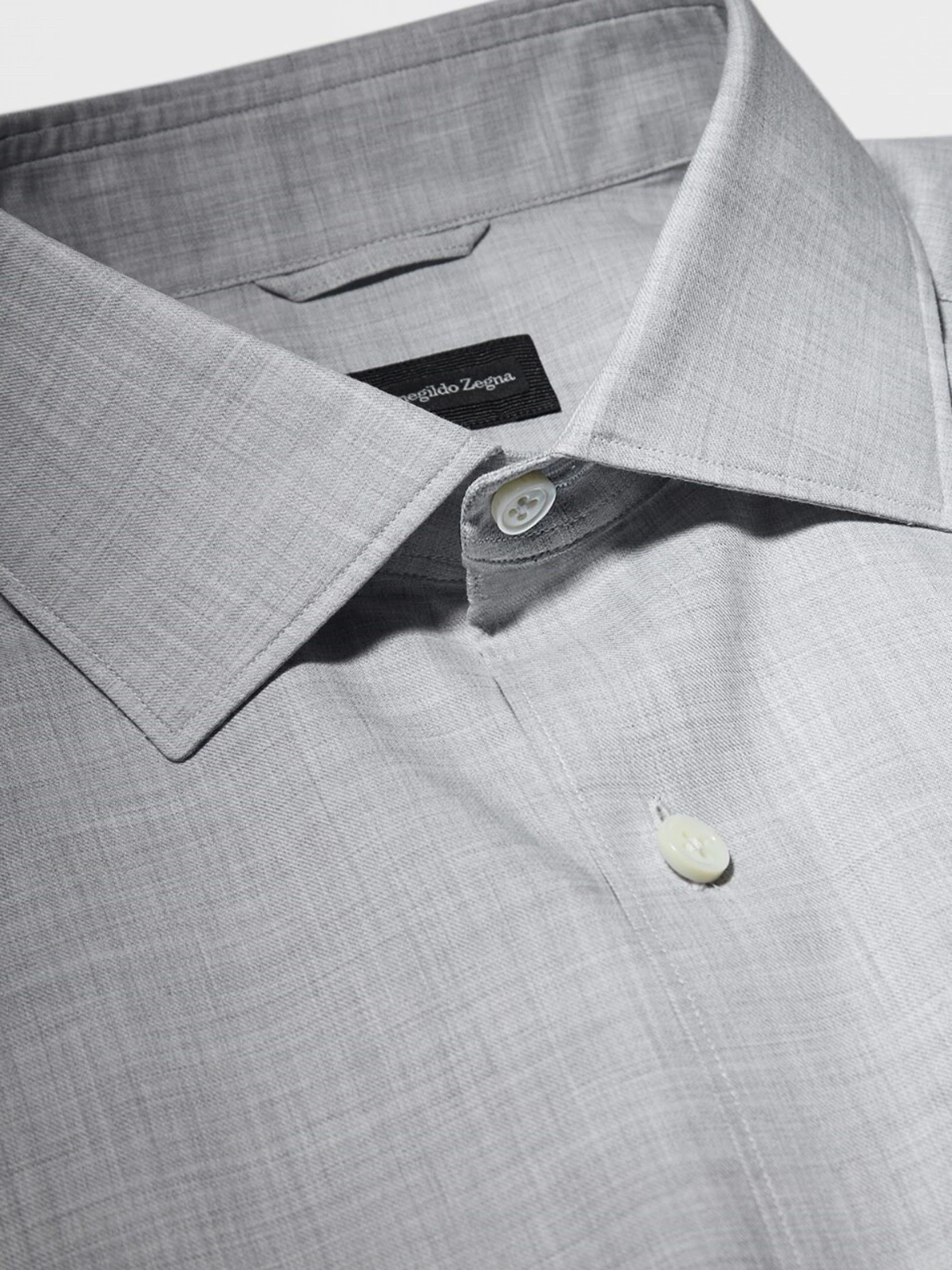 Сорочки Zegna модель SH311636_Сірий Сорочки Zegna модель SH311636_Сірий Фото