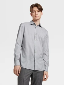 Сорочки Zegna модель SH311636_Сірий Фото
