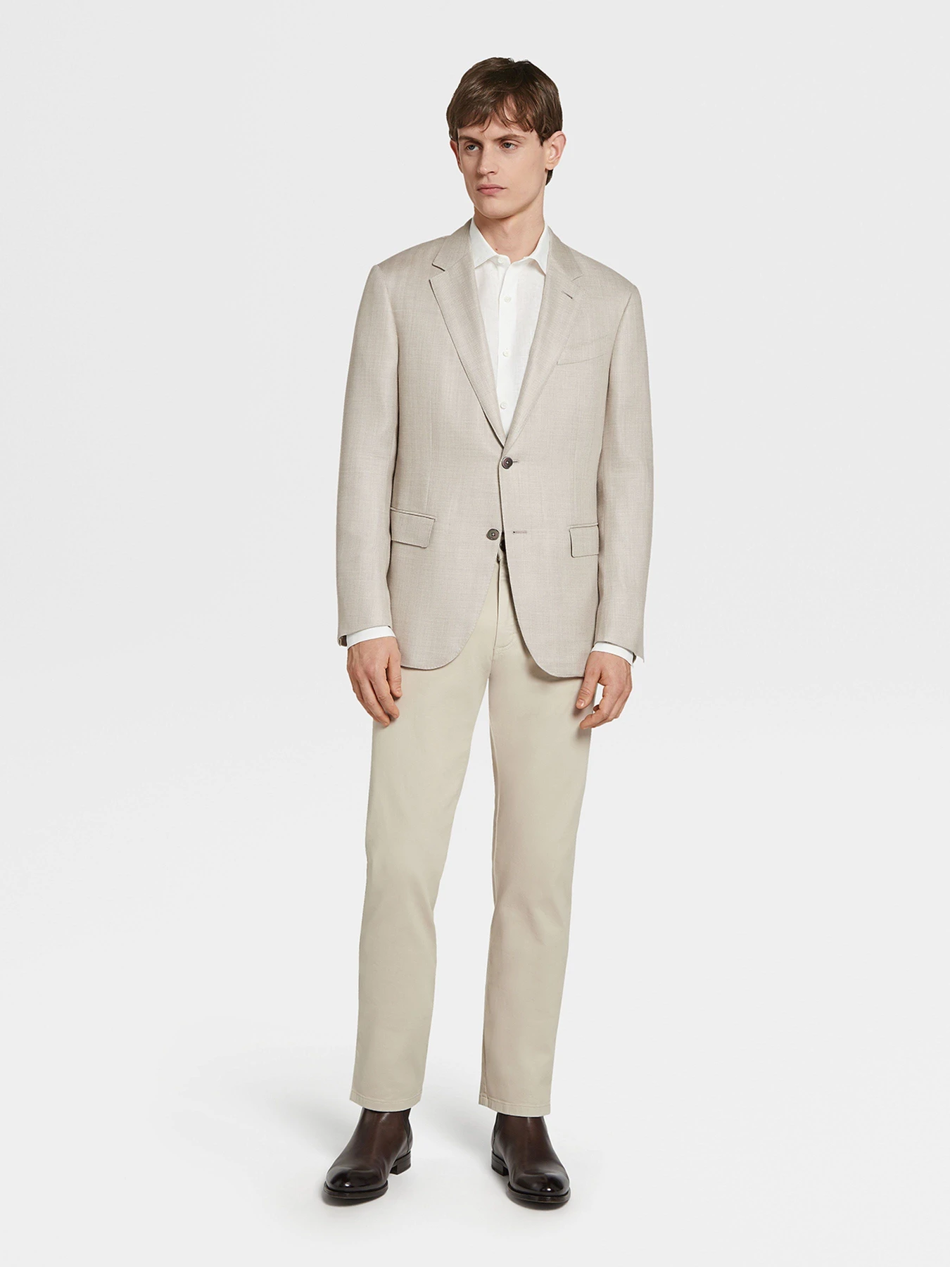 Рубашки Zegna модель SH312264_Білий Рубашки Zegna модель SH312264_Білий Фото