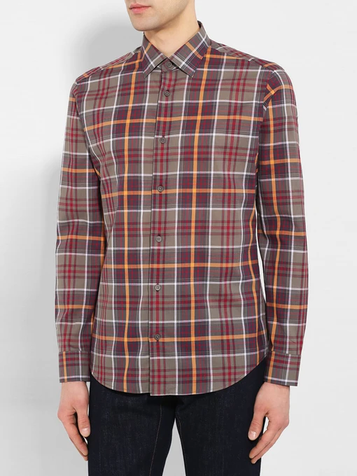 Рубашки Zegna модель SH312366_Коричневий Фото