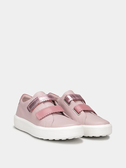 Шкіряні Дитячі Кеди низькі ECCO SOFT 60 K фото 3