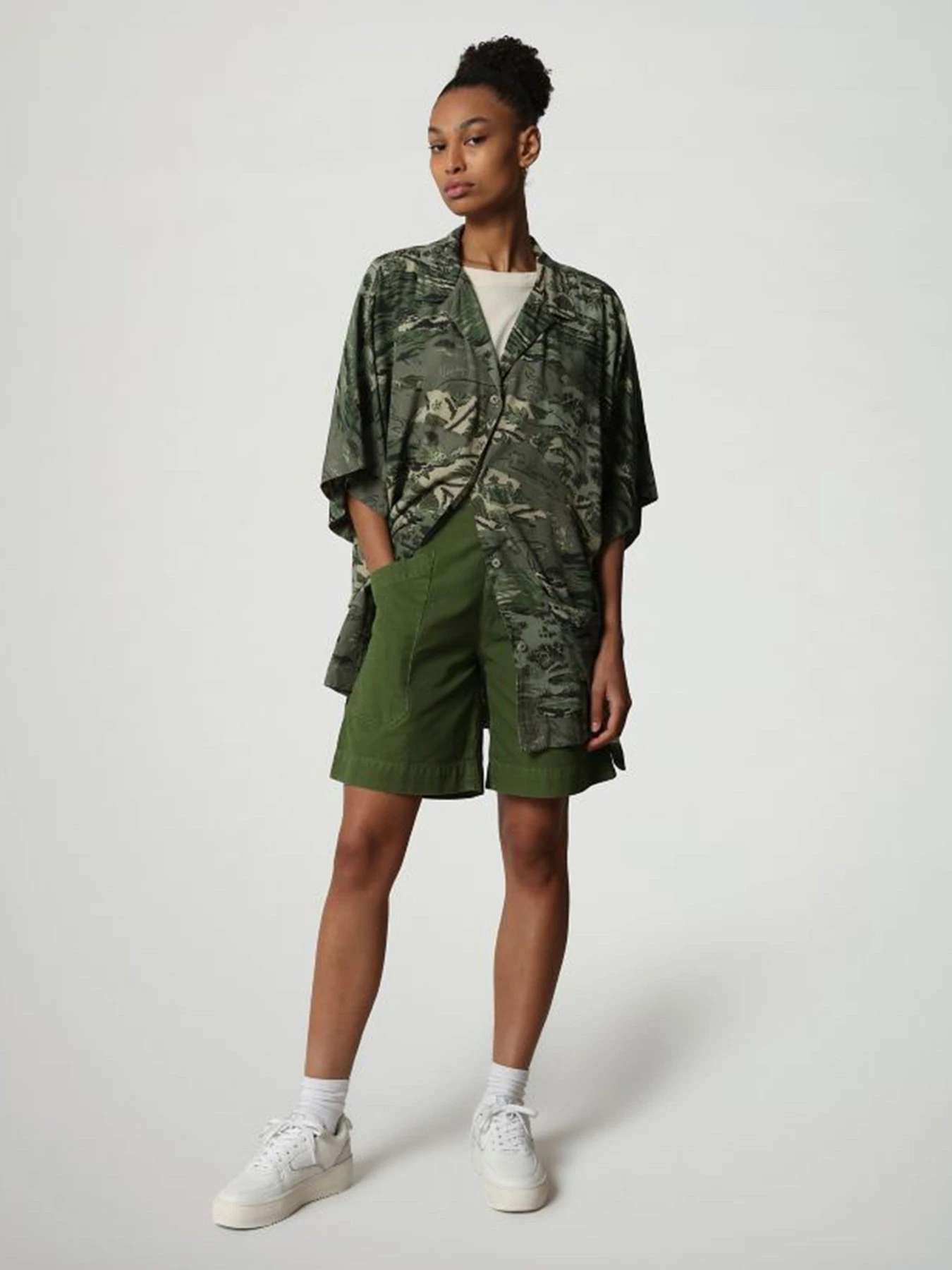 Рубашки Napapijri G-Maui Camo модель NP0A4F4DF5M1 Фото