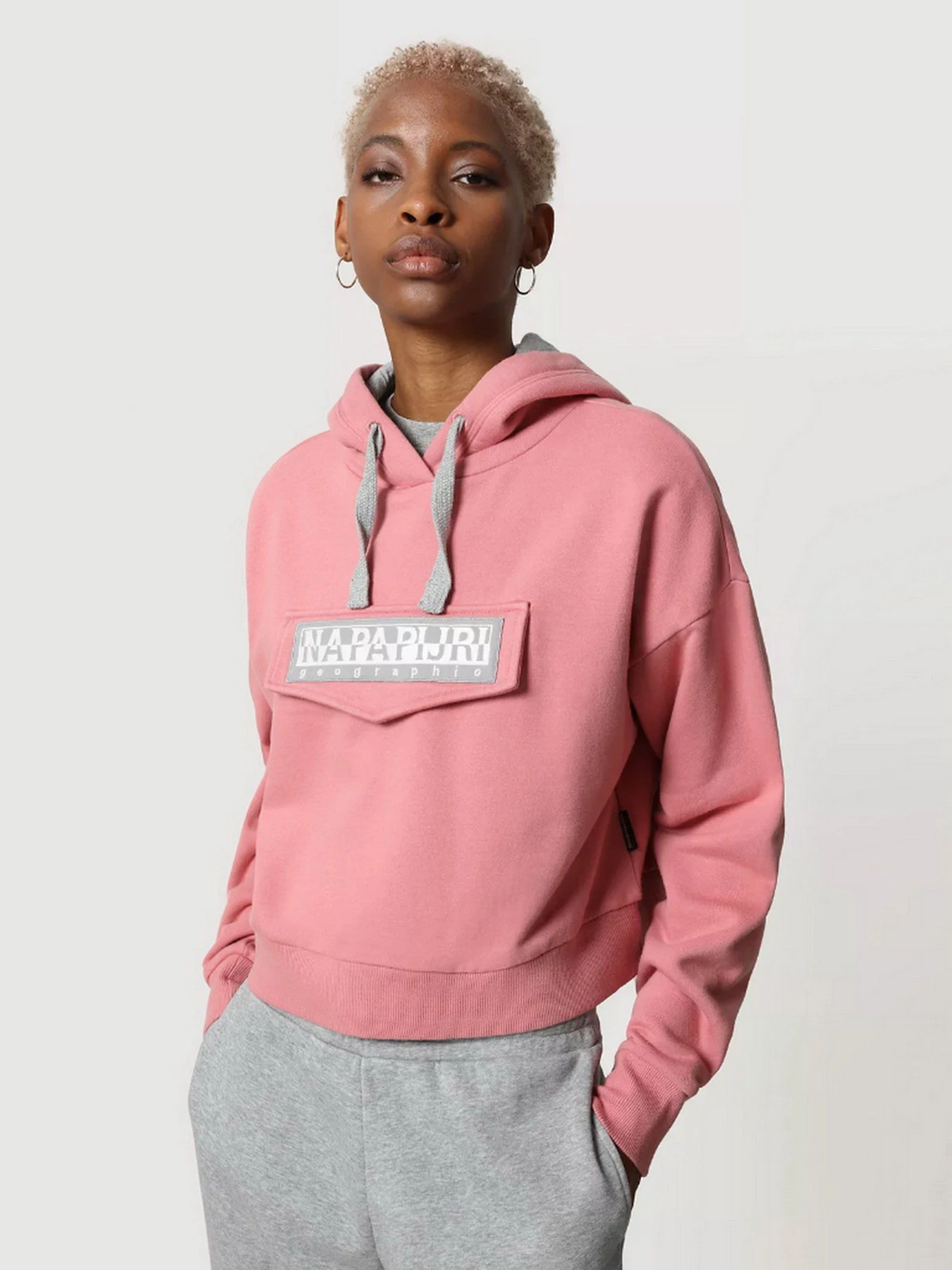 Худи и свитшоты Napapijri Burgee Crop модель NP0A4FUKPB11 Худи и свитшоты Napapijri Burgee Crop модель NP0A4FUKPB11 Фото
