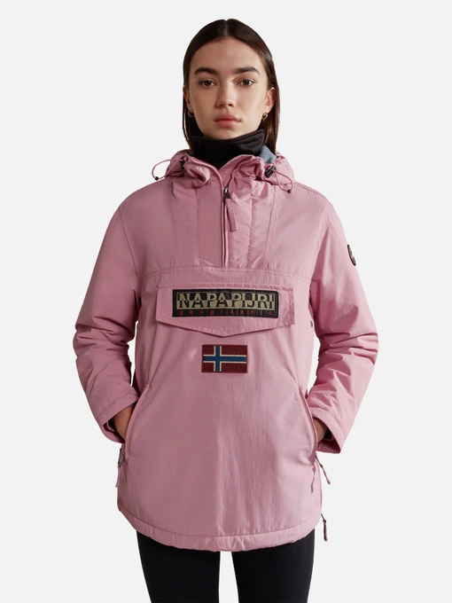 Куртки и дубленки Napapijri Rainforest Pocket Winter Anorak модель NP0A4GM6P871 Фото