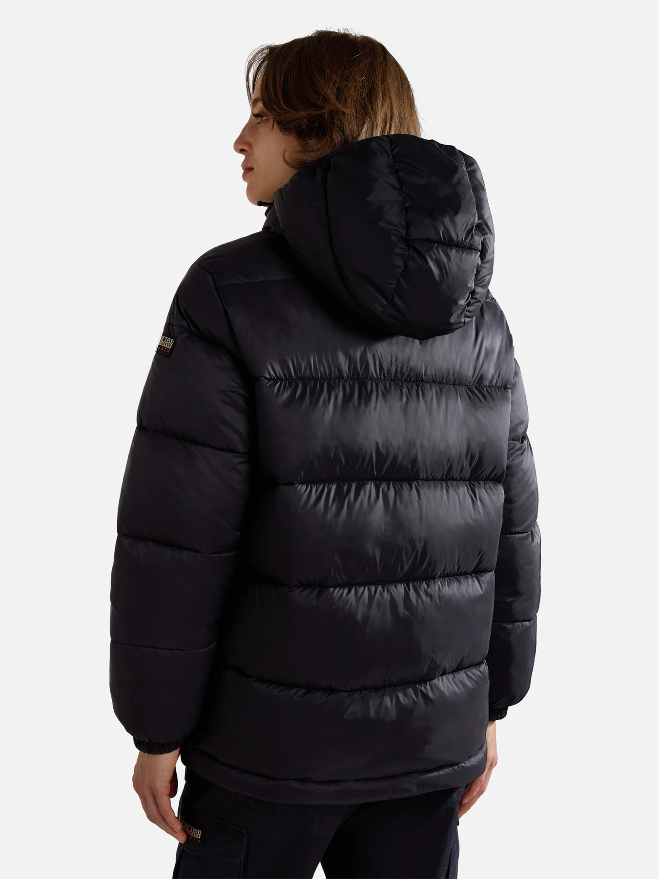 Куртки и дубленки Napapijri Box Medium Puffer модель NP0A4HCP0411 Куртки и дубленки Napapijri Box Medium Puffer модель NP0A4HCP0411 Фото