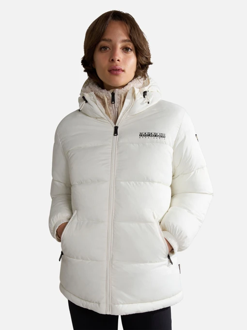 Куртки и дубленки Napapijri Box Medium Puffer модель NP0A4HCPN1A1 Фото