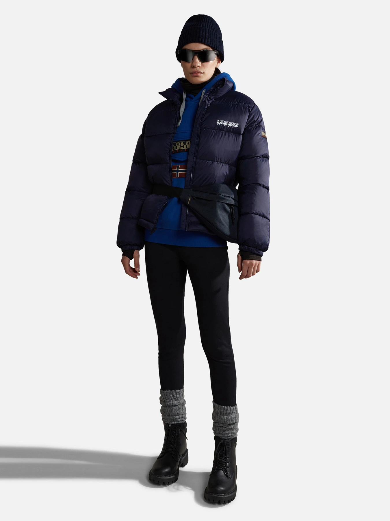 Куртки и дубленки Napapijri Box Puffer модель NP0A4HJV1761 Куртки и дубленки Napapijri Box Puffer модель NP0A4HJV1761 Фото