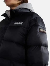 Куртки и дубленки Napapijri Box Long Puffer модель NP0A4HJW0411 Фото