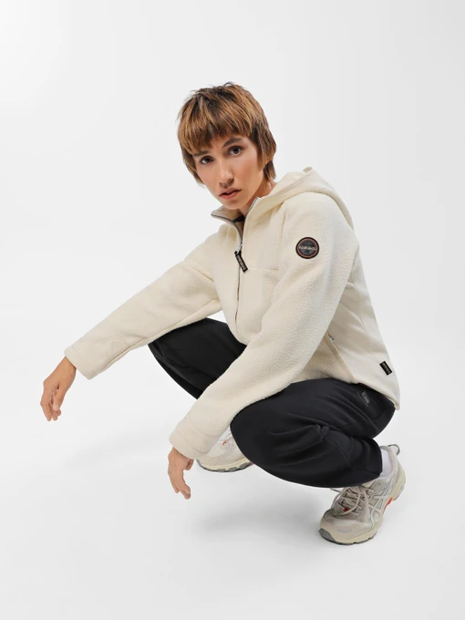 Худі та світшоти Napapijri Yupik Full-Zip Fleece модель NP0A4HBTNS51 Фото