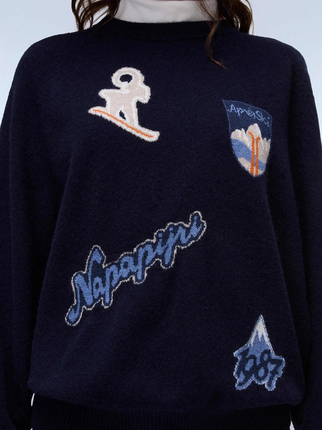 Свитры и кардиганы Napapijri D-TOVEL модель NP0A88WC1761 Свитры и кардиганы Napapijri D-TOVEL модель NP0A88WC1761 Фото