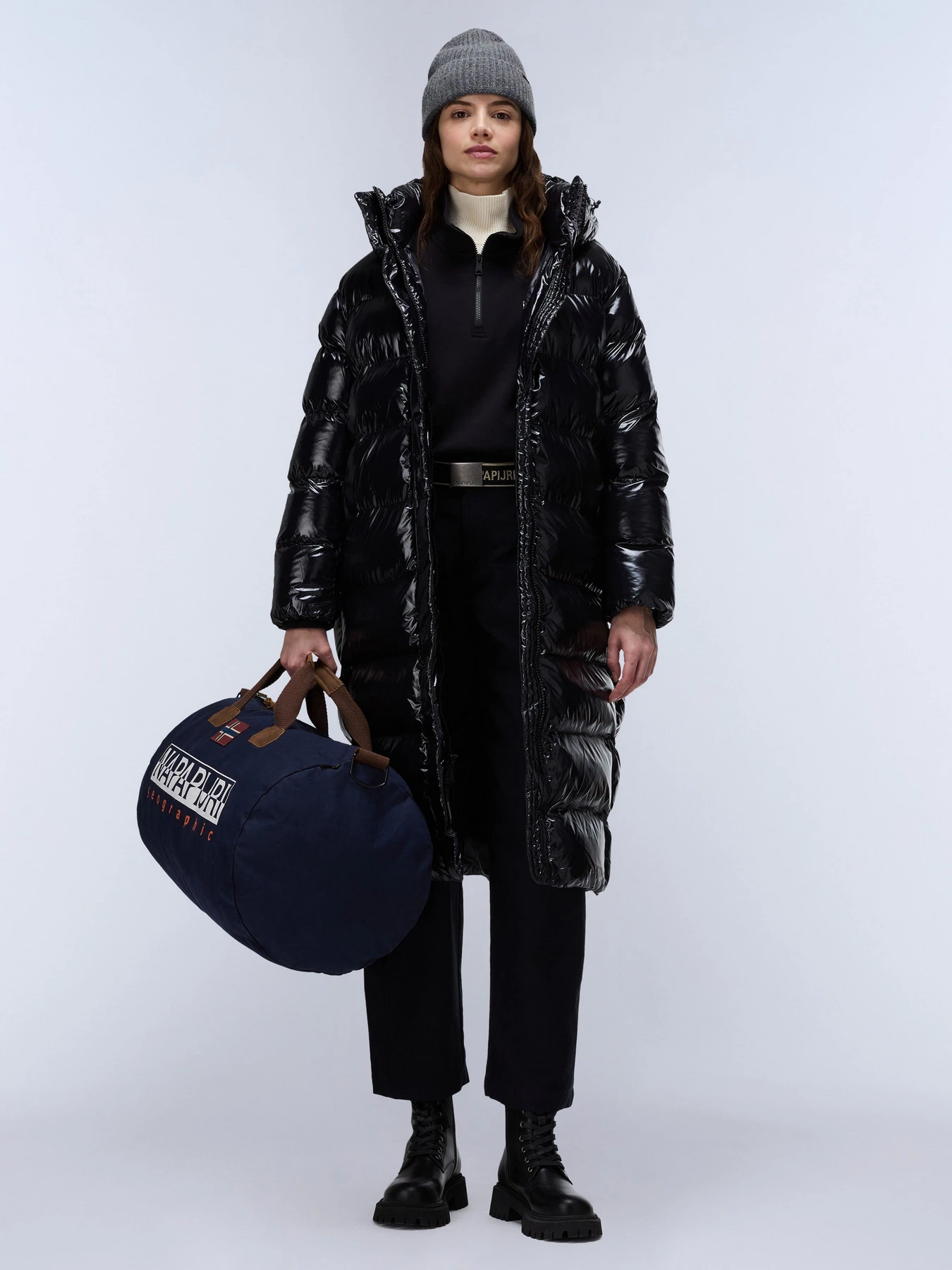 Куртки та дублянки Napapijri A-GLANE L W BLACK 041 модель NP0A8AHO0411 Куртки та дублянки Napapijri A-GLANE L W BLACK 041 модель NP0A8AHO0411 Фото