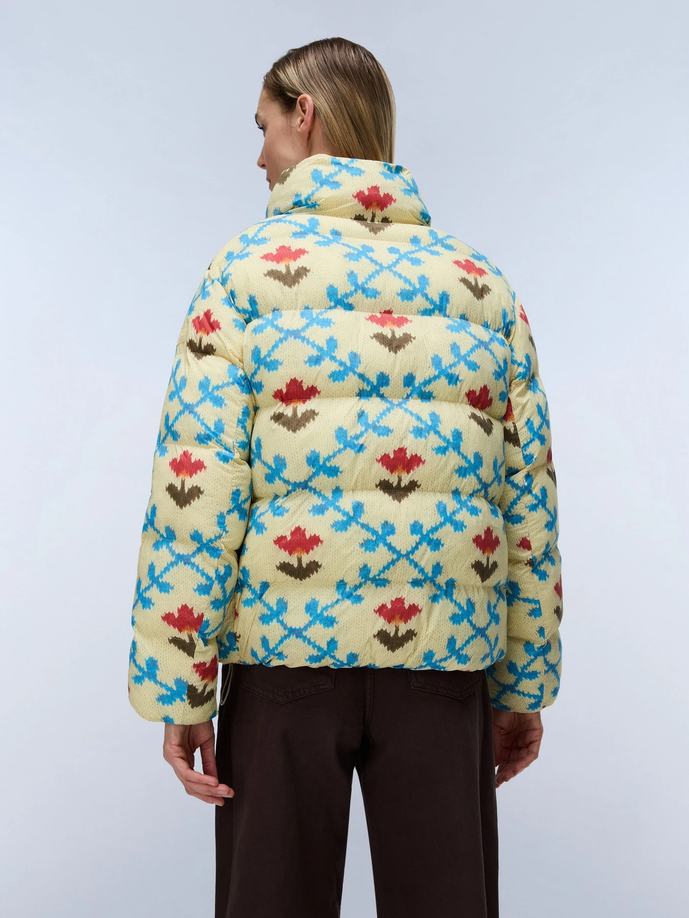 Куртки та дублянки Napapijri A-GLANE AOP STAND W FLOWER W F модель NP0A8AHQFZS1 Куртки та дублянки Napapijri A-GLANE AOP STAND W FLOWER W F модель NP0A8AHQFZS1 Фото