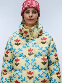 Куртки та дублянки Napapijri A-GLANE AOP STAND W FLOWER W F модель NP0A8AHQFZS1 Фото