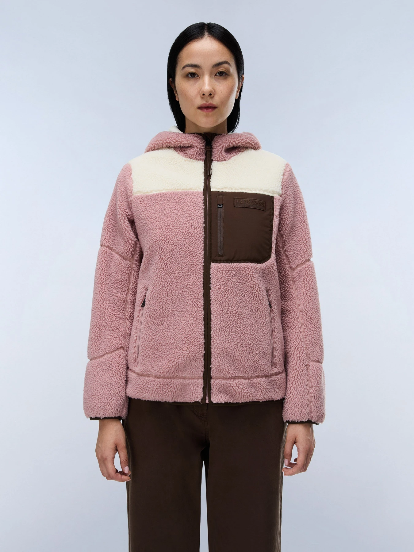 Худі та світшоти Napapijri YUPIK OG H W 1 PINK WOODROSE модель NP0A8APHPA41 Худі та світшоти Napapijri YUPIK OG H W 1 PINK WOODROSE модель NP0A8APHPA41 Фото