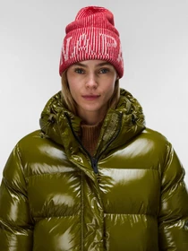 Шапки и кепки Napapijri F-IWA BEANIE HAUTE RED R1F модель NP0A8BAHR1F1 Фото