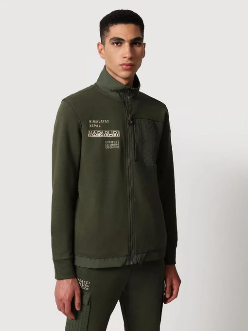 Худі та світшоти Napapijri Full Zip Balthon модель NP0A4FL9GE41 Фото
