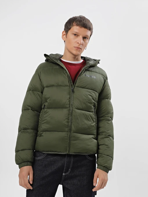 Куртки и дубленки Napapijri Suomi Hood Puffer модель NP0A4GJEGE41 Фото