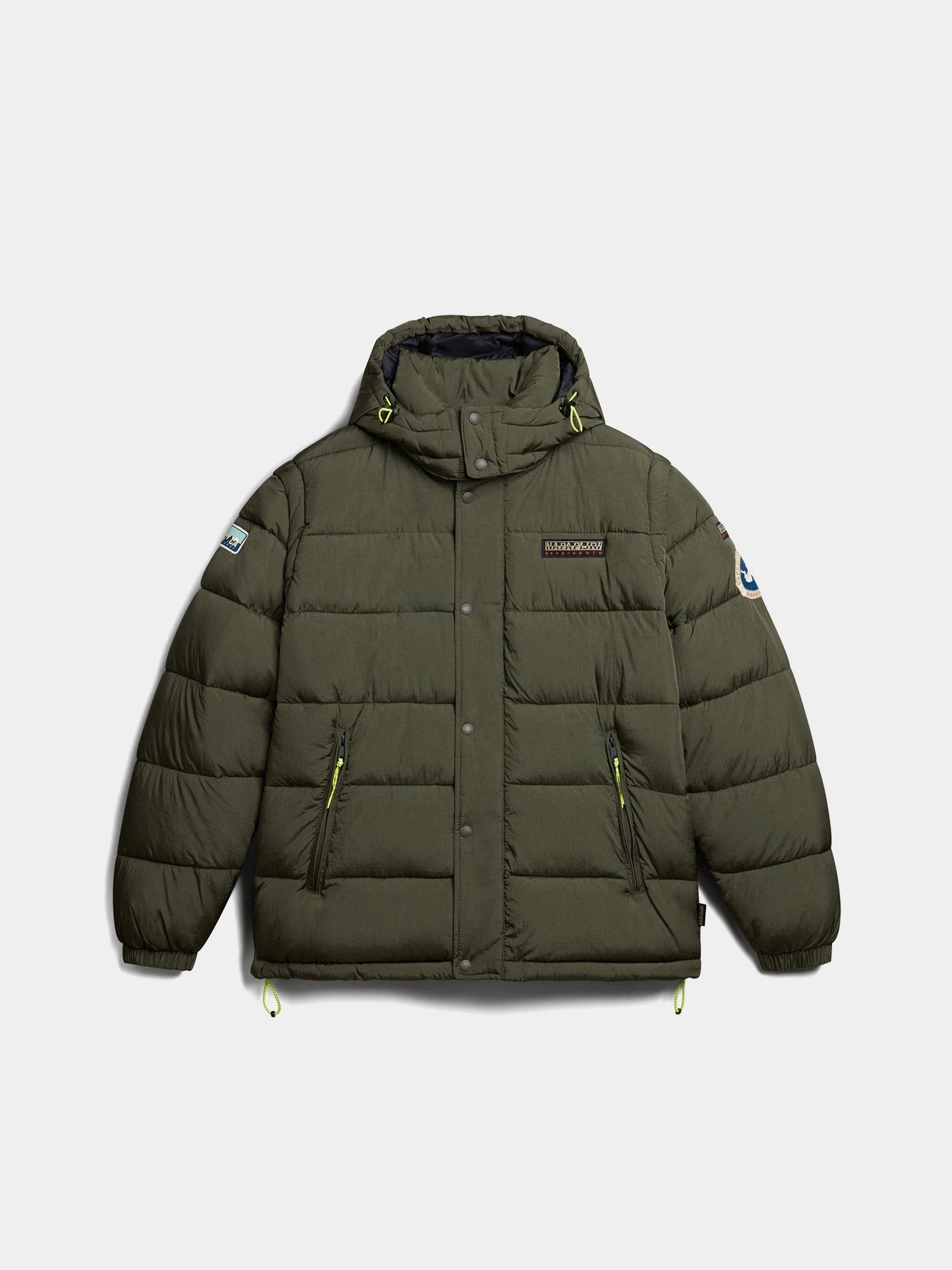 Куртки та дублянки Napapijri Rick Puffer модель NP0A4HGRGE41 Куртки та дублянки Napapijri Rick Puffer модель NP0A4HGRGE41 Фото