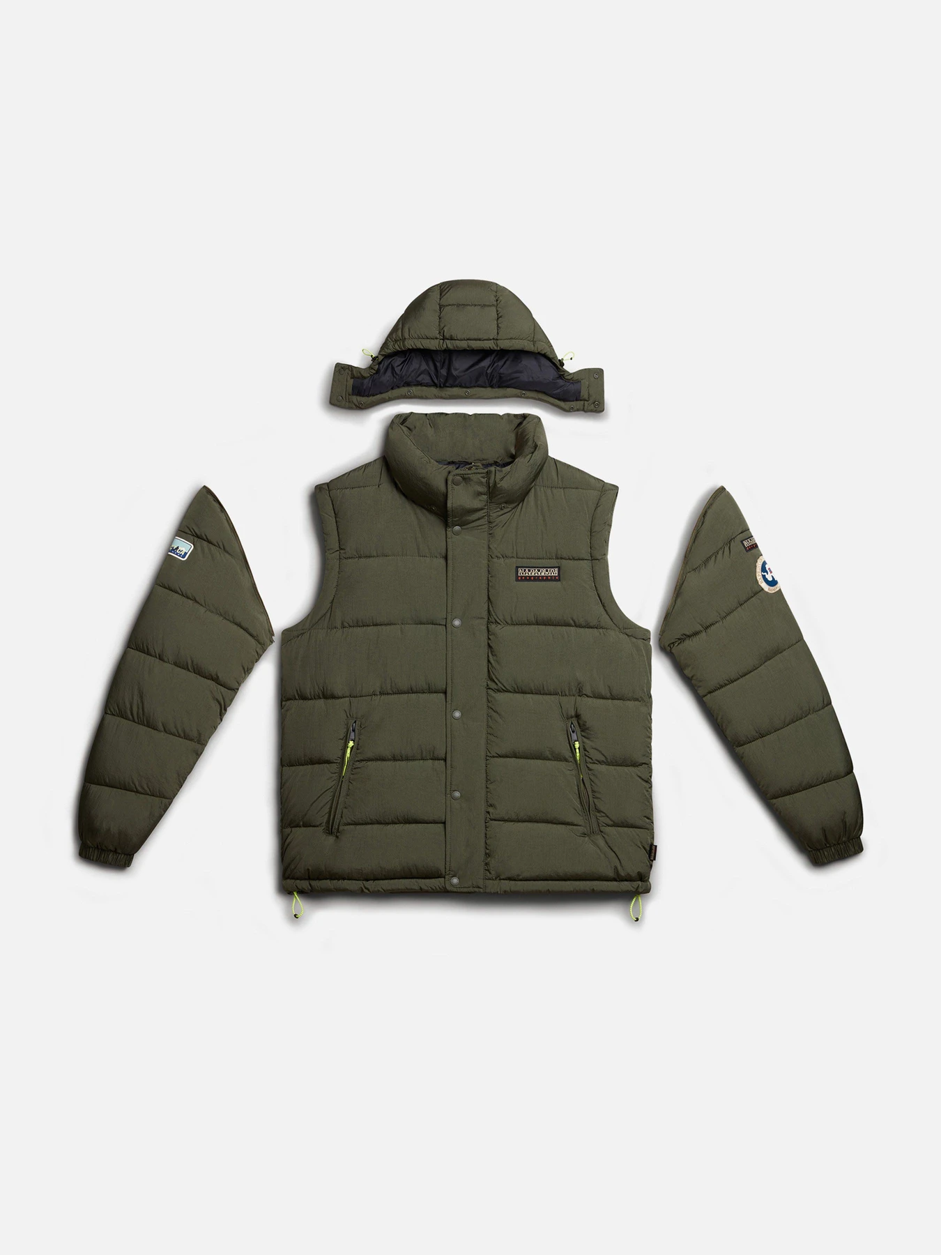 Куртки та дублянки Napapijri Rick Puffer модель NP0A4HGRGE41 Куртки та дублянки Napapijri Rick Puffer модель NP0A4HGRGE41 Фото
