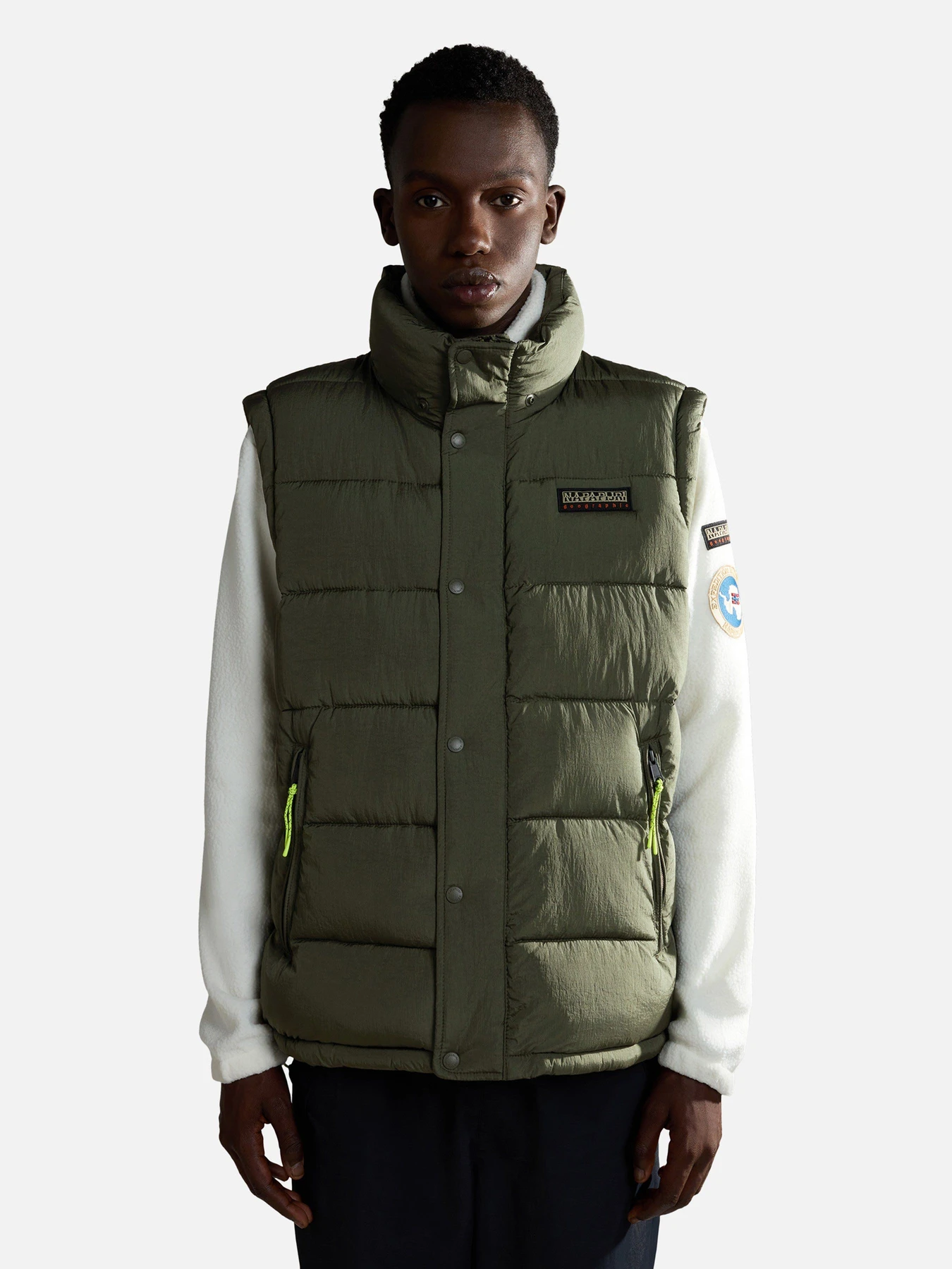 Куртки та дублянки Napapijri Rick Puffer модель NP0A4HGRGE41 Куртки та дублянки Napapijri Rick Puffer модель NP0A4HGRGE41 Фото