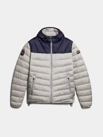 Куртки та дублянки Napapijri Aerons Hood Colour-block Puffer модель NP0A4GJLH541 Фото