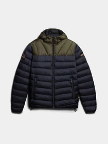 Куртки и дубленки Napapijri Aerons Hood Colour-block Puffer модель NP0A4GJLMB11 Фото