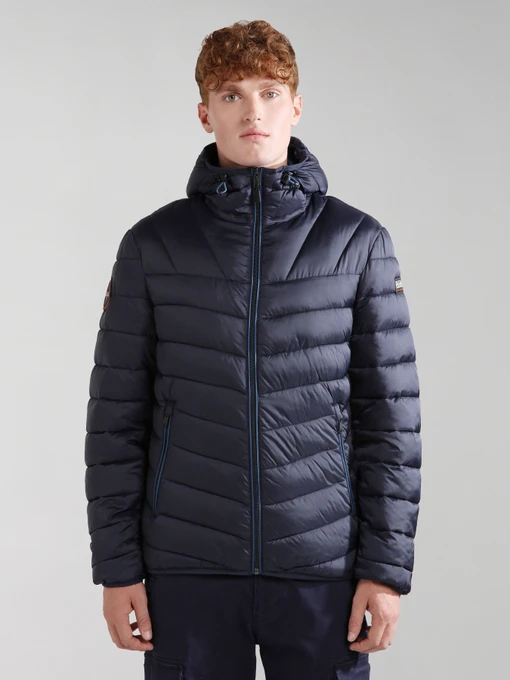 Куртки и дубленки Napapijri Aerons Hood Puffer модель NP0A4GJO1761 Фото