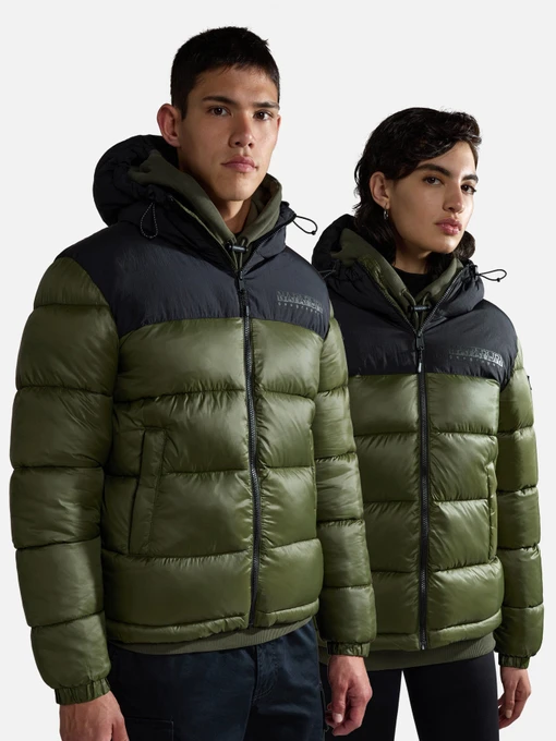 Куртки и дубленки Napapijri Hornelen Puffer Jacket модель NP0A4GLLGE41 Фото