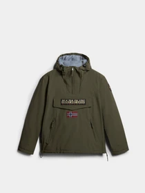 Куртки и дубленки Napapijri Rainforest Pocket Winter Anorak модель NP0A4GMDGE41 Фото