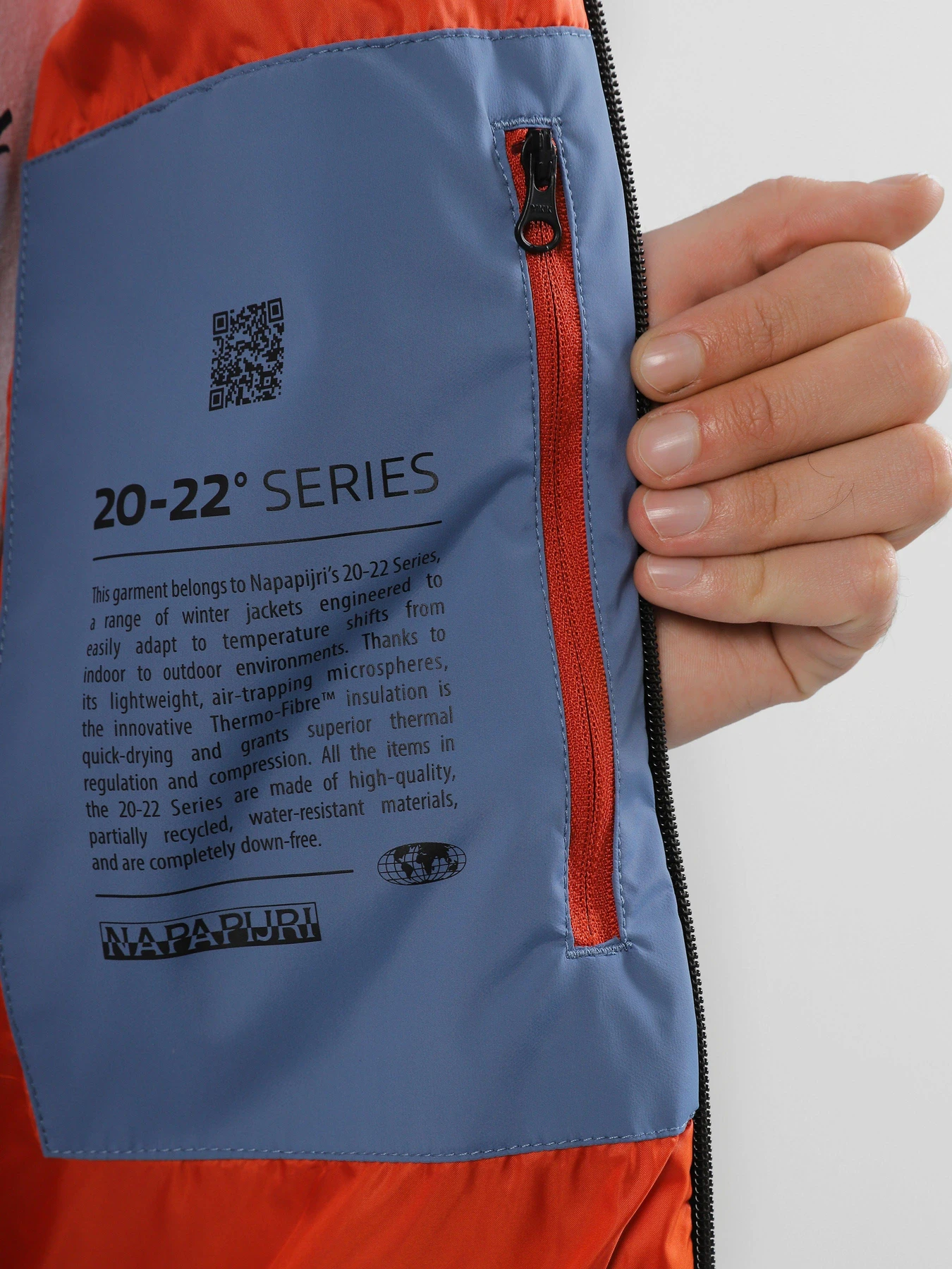 Куртки та дублянки Napapijri Thermo Puffer модель NP0A4GO9B2H1 Куртки та дублянки Napapijri Thermo Puffer модель NP0A4GO9B2H1 Фото