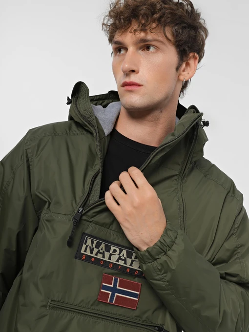 Куртки и дубленки Napapijri Northfarer Winter Anorak модель NP0A4GS5GE41 Фото